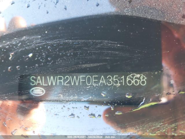 SALWR2WF0EA351668 Land Rover Range Rover Sport 3.0l V6 Supercharged Hse