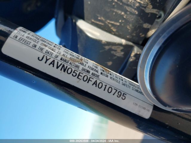2015 YAMAHA XVS950 JYAVN05E0FA010795 Photo 9