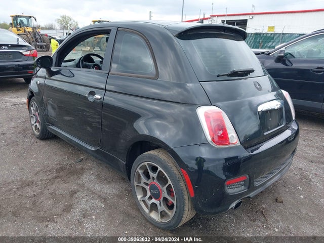 2012 FIAT 500 3C3CFFBRXCT332257 Photo 2