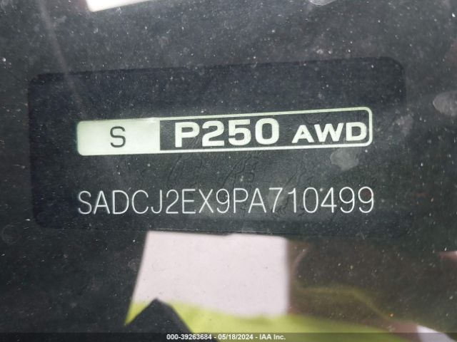 SADCJ2EX9PA710499 Jaguar F-pace S P250 Awd Automatic