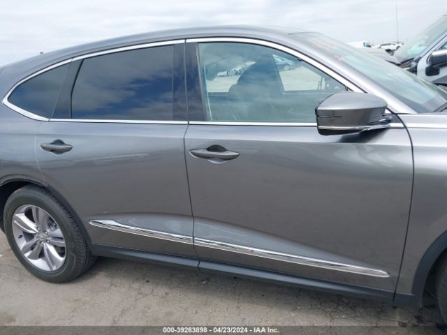 5J8YE1H37NL016289 Acura Mdx Standard