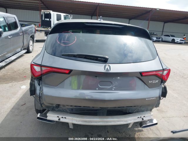 5J8YE1H37NL016289 Acura Mdx Standard