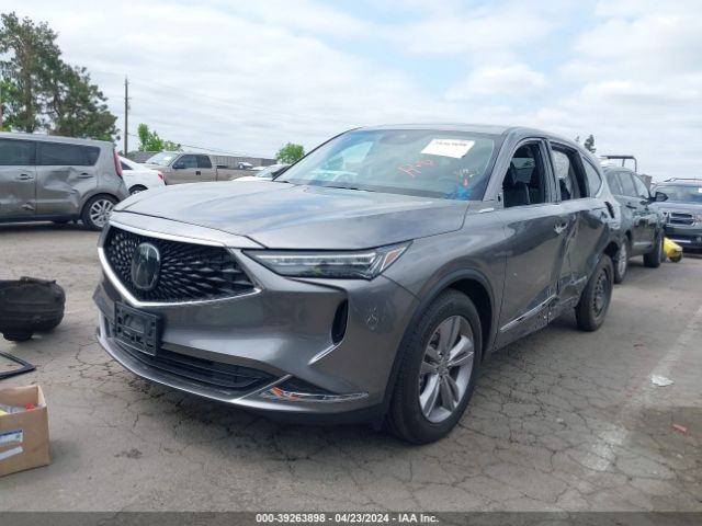 5J8YE1H37NL016289 Acura Mdx Standard