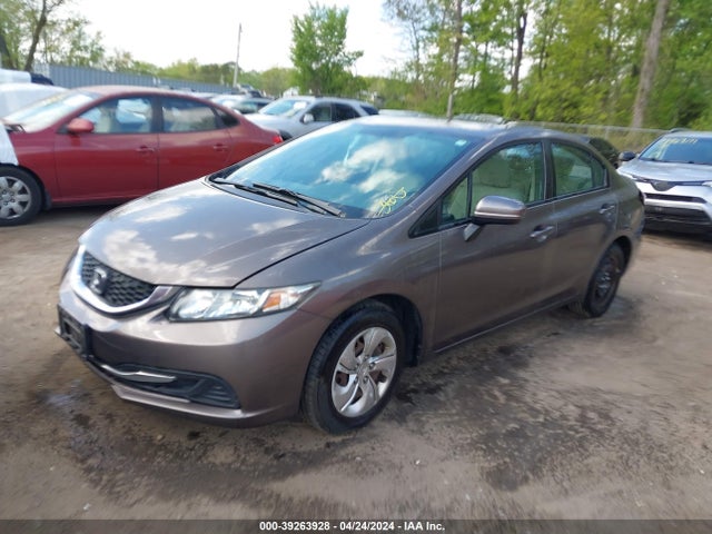 Honda Civic Lx 2014 2HGFB2F5XEH507236 Image 2
