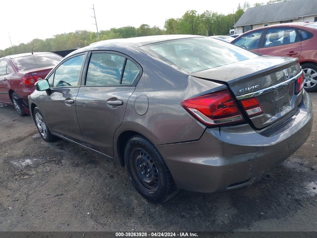 Honda Civic Lx 2014 2HGFB2F5XEH507236 Image 3