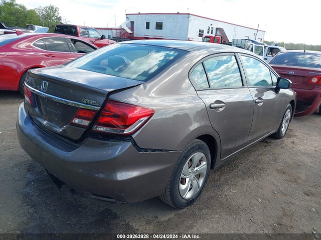 Honda Civic Lx 2014 2HGFB2F5XEH507236 Image 4