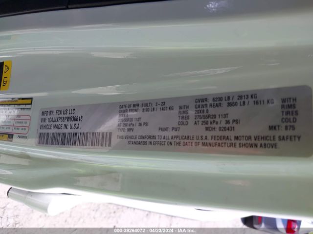 1C4JJXP68PW630618 Jeep Wrangler 4xe Sahara 4x4