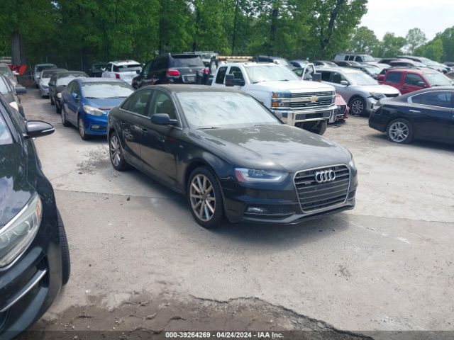 39264269 :رقم المزاد ، WAUKFAFLXEN033805 vin ، 2014 Audi A4 2.0t Premium مزاد بيع