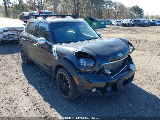 2012 MINI COOPER S COUNTRYMAN WMWZC3C52CWM27234 Photo 0