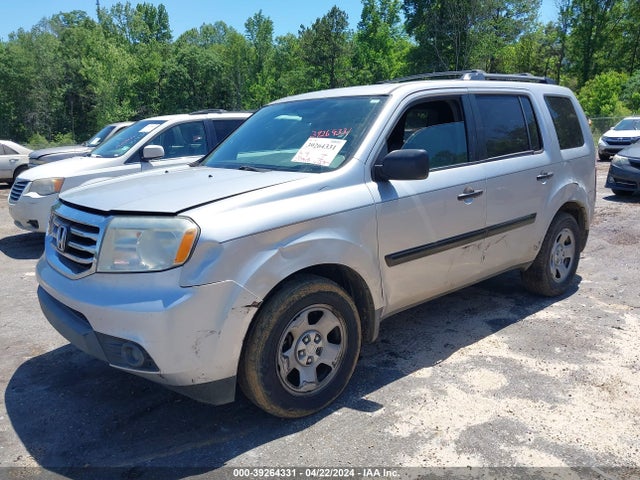 Honda PILOT LX 2014 5FNYF3H25EB016759 Image 2