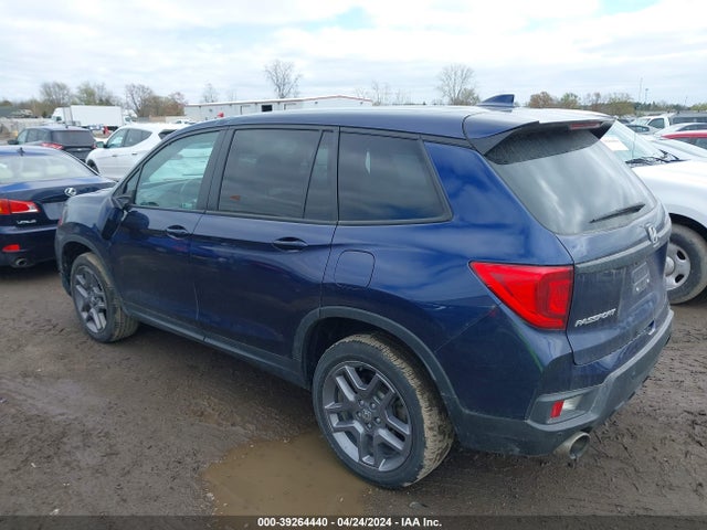 Honda Passport Awd Ex-l 2022 5FNYF8H54NB024164 Image 3