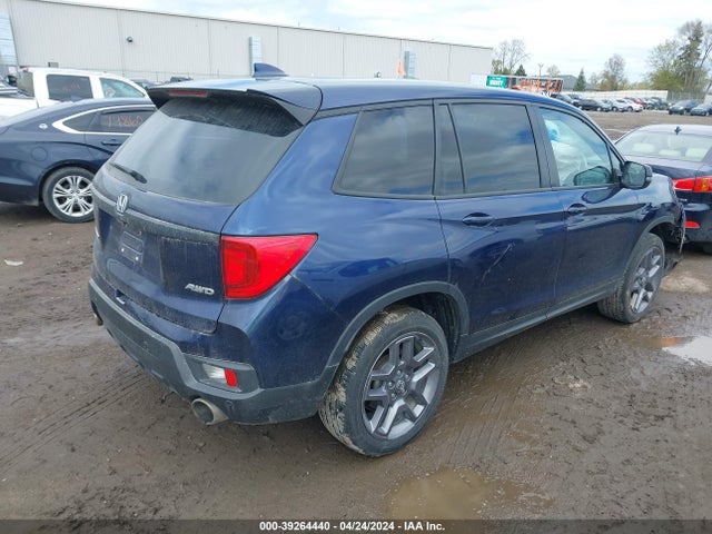 Honda Passport Awd Ex-l 2022 5FNYF8H54NB024164 Image 4