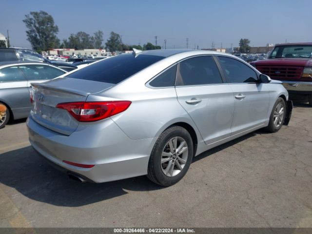 5NPE24AF7GH368926 Hyundai SONATA SE