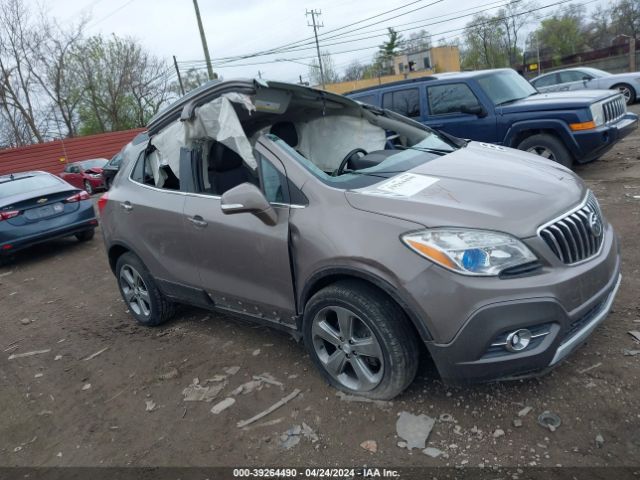 Продажа на аукционе авто 2014 Buick Encore Convenience, vin: KL4CJBSB8EB781120, номер лота: 39264490