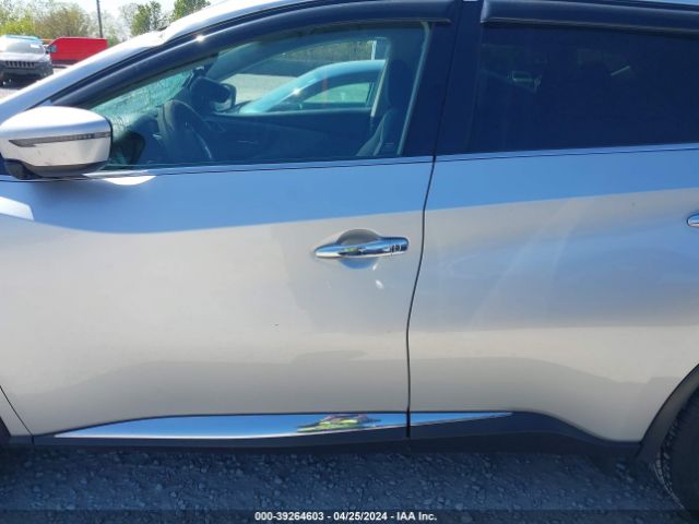 5N1AZ2BJ8MC129020 Nissan Murano Sv Fwd