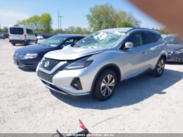 5N1AZ2BJ8MC129020 Nissan Murano Sv Fwd