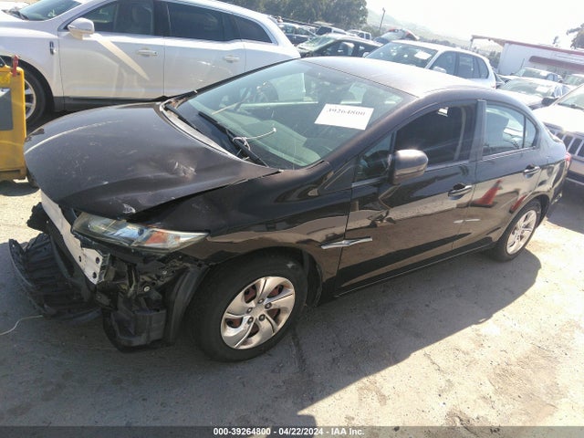 Honda Civic Lx 2014 2HGFB2F57EH513799 Image 2