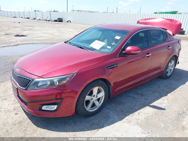 KIA Optima Lx 2014 5XXGM4A76EG270376 Image 2