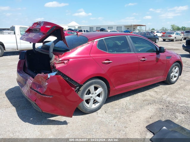 KIA Optima Lx 2014 5XXGM4A76EG270376 Image 4