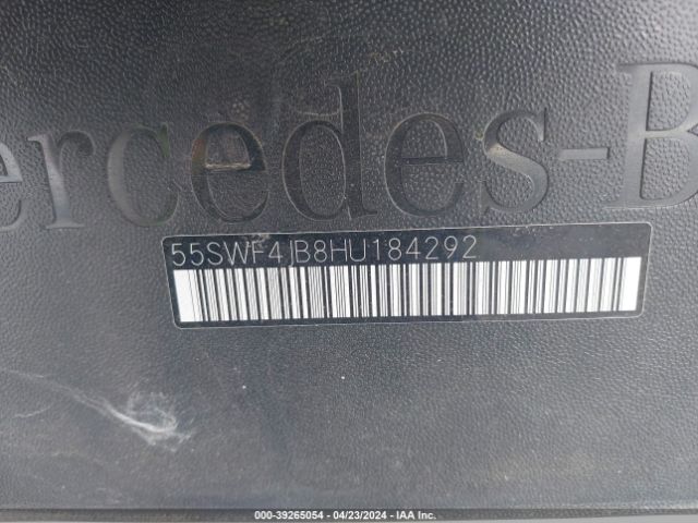 55SWF4JB8HU184292 Mercedes-Benz C 300 Luxury/sport