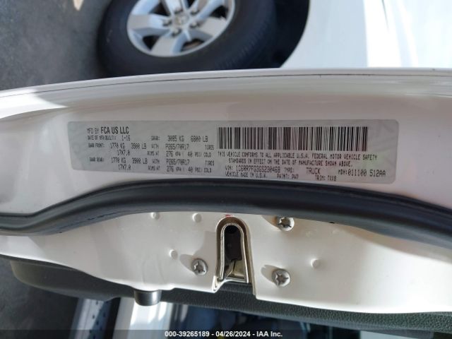 1C6RR7FG3GS230468 RAM 1500 Tradesman