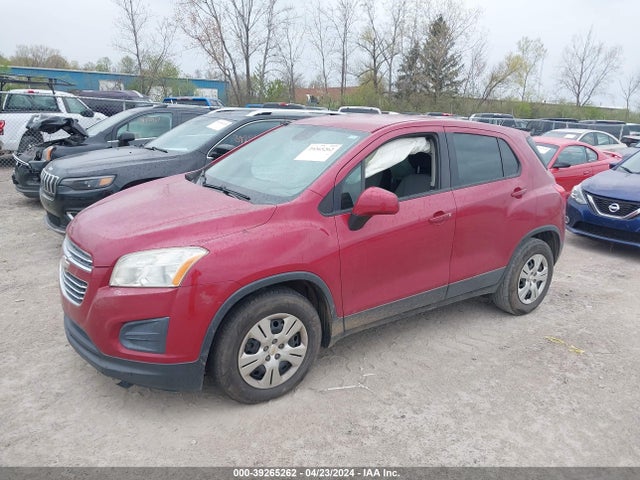 Chevrolet Trax 1ls 2015 KL7CJKSB6FB119122 Image 2