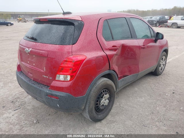 Chevrolet Trax 1ls 2015 KL7CJKSB6FB119122 Image 4