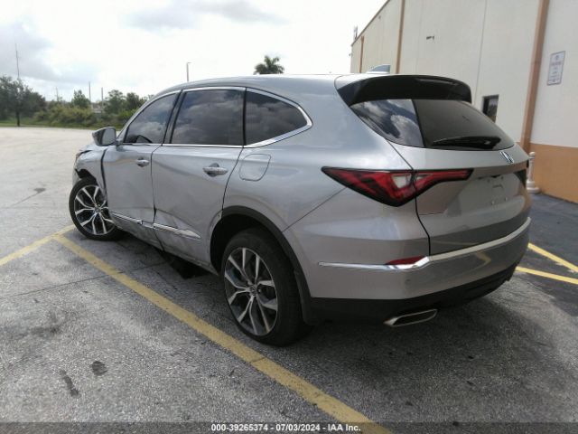 5J8YD9H42NL012306 Acura Mdx Technology Package