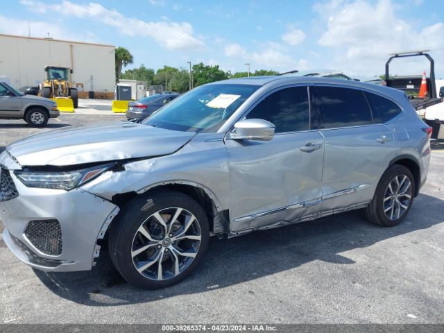 5J8YD9H42NL012306 Acura Mdx Technology Package