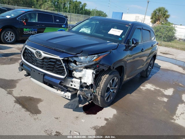 Toyota Highlander Xle 2021 5TDGZRBH0MS523825 Image 2