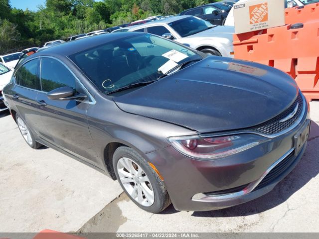 Auction sale of the 2015 Chrysler 200 Limited, vin: 1C3CCCAB8FN754818, lot number: 39265417