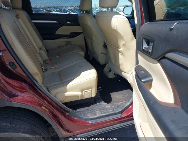 Toyota Highlander Xle V6 2015 5TDJKRFH8FS143042 Image 8