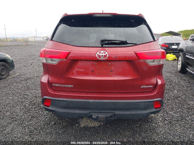 Toyota Highlander Se 2018 5TDJZRFH6JS539555 Image 16