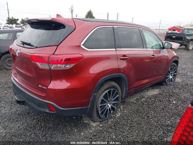 Toyota Highlander Se 2018 5TDJZRFH6JS539555 Image 4
