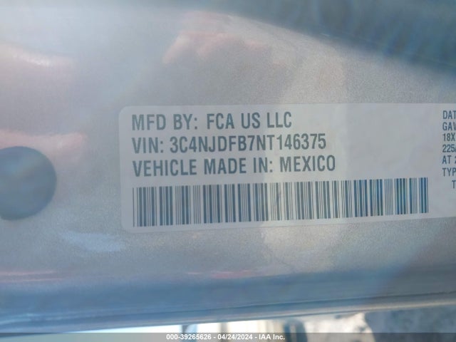 Jeep Compass Latitude Lux 4x4 2022 3C4NJDFB7NT146375 Image 9