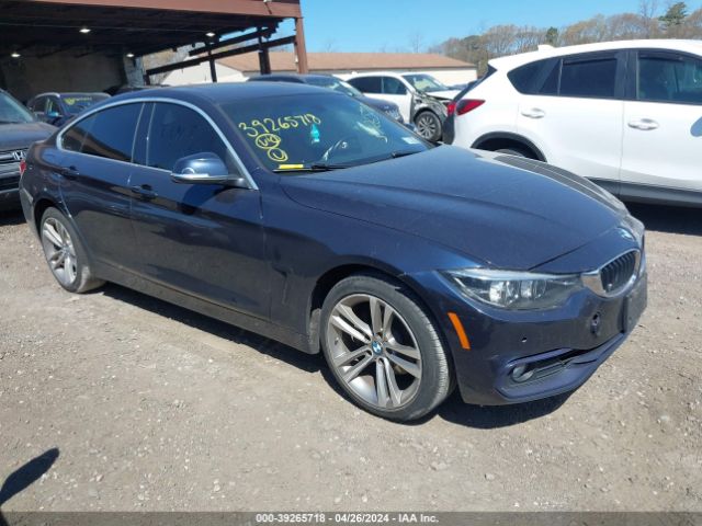 2018 Bmw 430i Gran Coupe Xdrive მანქანა იყიდება აუქციონზე, vin: WBA4J3C58JBG95048, აუქციონის ნომერი: 39265718