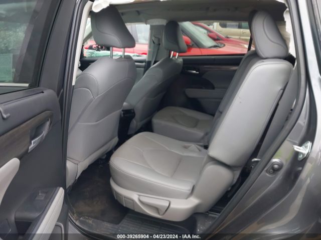 5TDKDRAH3PS033460 Toyota Highlander Platinum