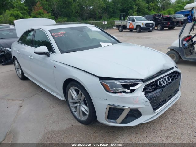 2024 AUDI A4 WAUEAAF48RN008802