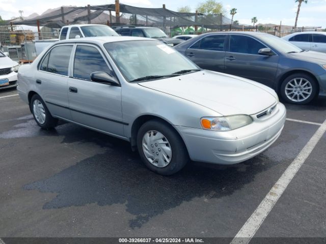 Auction sale of the 2000 Toyota Corolla Ce, vin: 2T1BR12EXYC382164, lot number: 39266037