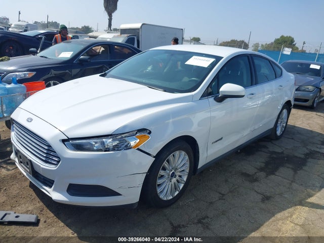 Ford Fusion Hybrid S 2014 3FA6P0UU9ER164556 Image 2