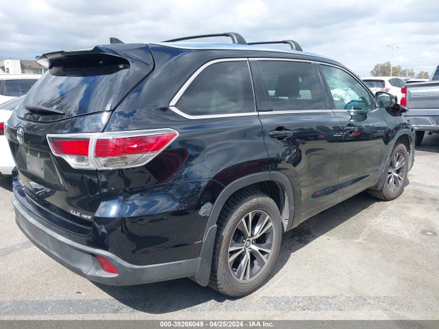 Toyota Highlander Xle V6 2016 5TDJKRFH1GS290689 Image 4