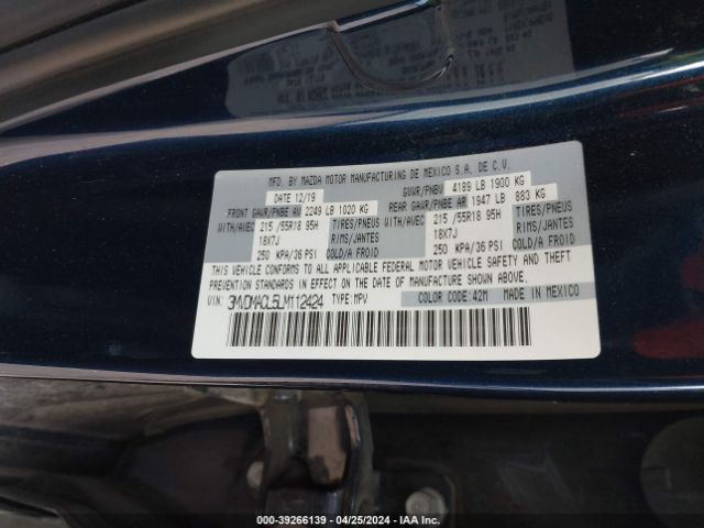 3MVDMACL5LM112424 Mazda Cx-30 Select Package