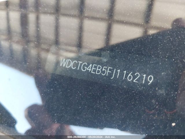WDCTG4EB5FJ116219 Mercedes-Benz GLA 250