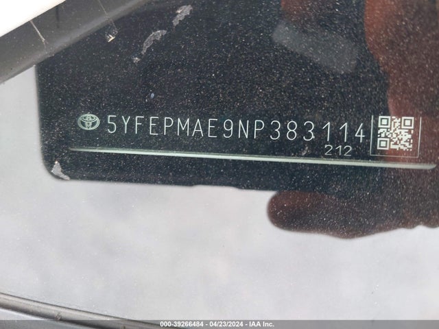 Toyota COROLLA LE 2022 5YFEPMAE9NP383114 Image 9