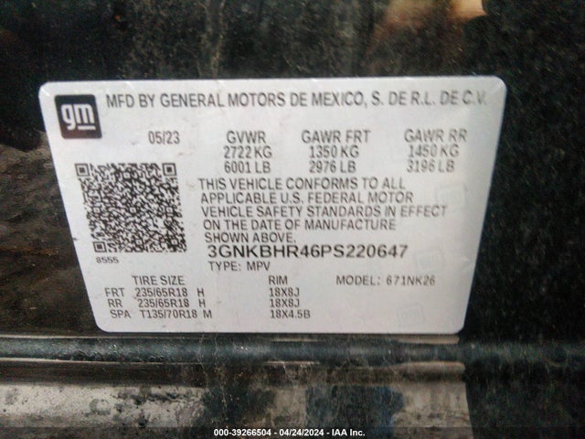 Chevrolet Blazer Awd 2lt 2023 3GNKBHR46PS220647 Image 9