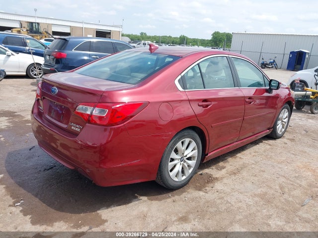 Subaru Legacy 2.5i Premium 2016 4S3BNAH67G3064506 Image 4