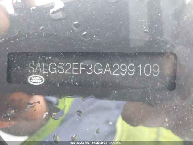SALGS2EF3GA299109 Land Rover Range Rover 5.0l V8 Supercharged