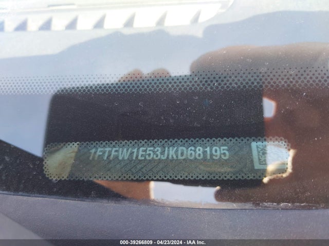 Ford F-150 Xl 2018 1FTFW1E53JKD68195 Image 9