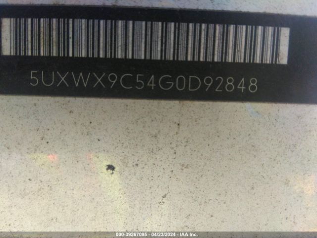 2016 BMW X3 5UXWX9C54G0D92848 Photo 8