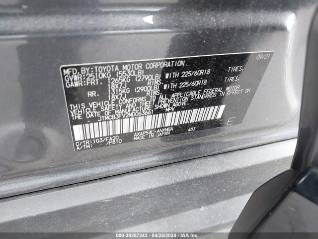 Toyota Rav4 Prime Se 2021 JTMCB3FV2MD063661 Image 9